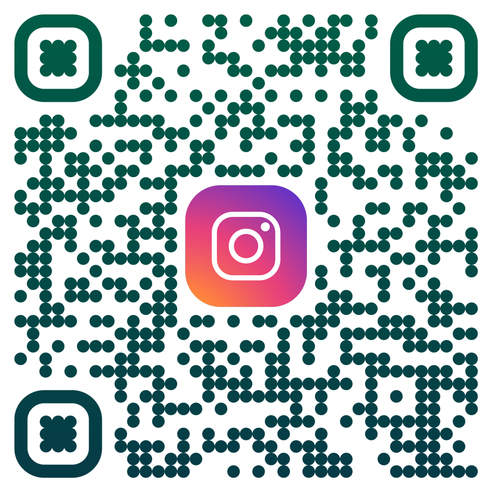 Ein QR Code der zu unserem Instagram Account für mit dem Namen: sonnenklar_peers